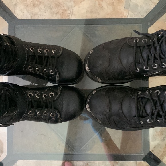 “2” HARLEY DAVIDSON Motorcycle Boot Bundle. Sizes 6.5 & 7 - Picture 15 of 17
